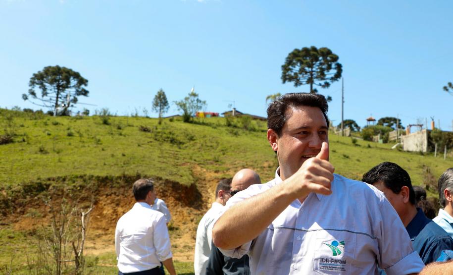 Governador dá início à ação que vai proteger mil nascentes de água até o Dia da Árvore