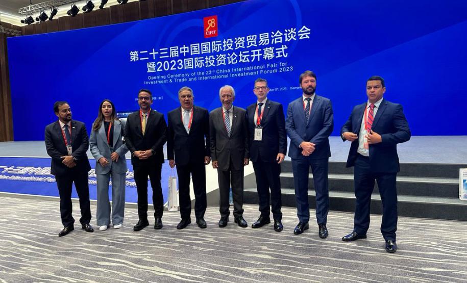 Governo inicia mais uma missão internacional com visita a feira de negócios na China