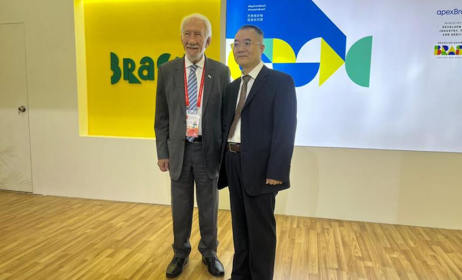 Governo inicia mais uma missão internacional com visita a feira de negócios na China