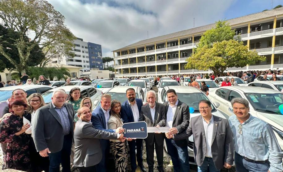 92 novos veículos vão reforçar o atendimento dos Núcleos Regionais de Educação