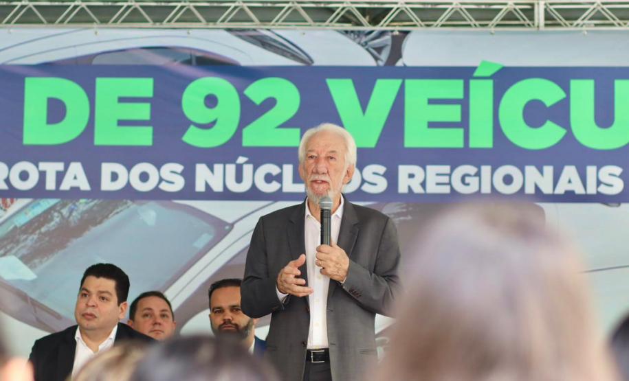 92 novos veículos vão reforçar o atendimento dos Núcleos Regionais de Educação