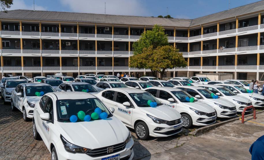 92 novos veículos vão reforçar o atendimento dos Núcleos Regionais de Educação