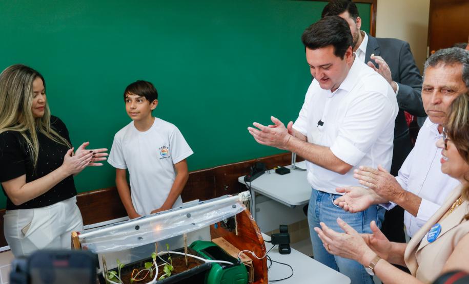 Governador inaugura escola estadual com capacidade para 900 estudantes em Ortigueira