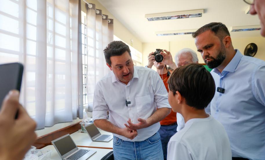 Governador inaugura escola estadual com capacidade para 900 estudantes em Ortigueira