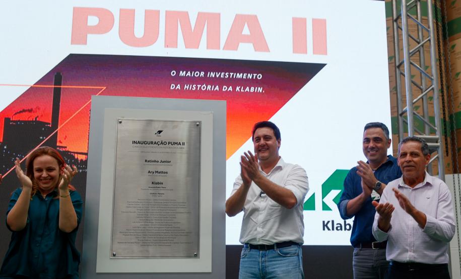 Klabin inaugura o projeto Puma II, maior investimento privado do Paraná