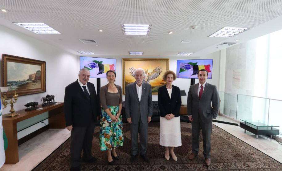 Piana apresenta projetos de infraestrutura e energia à cônsul-geral da Bélgica