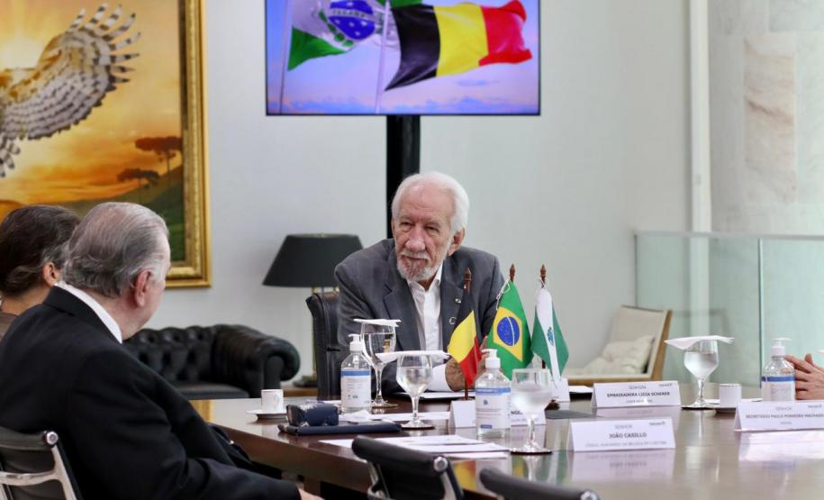 Piana apresenta projetos de infraestrutura e energia à cônsul-geral da Bélgica