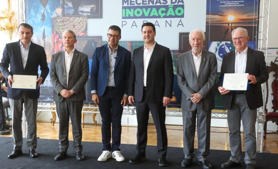 Em solenidade no Palácio Iguaçu, prêmio homenageia destaques da inovação