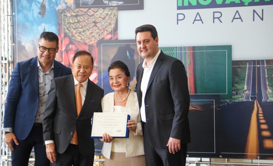 Em solenidade no Palácio Iguaçu, prêmio homenageia destaques da inovação