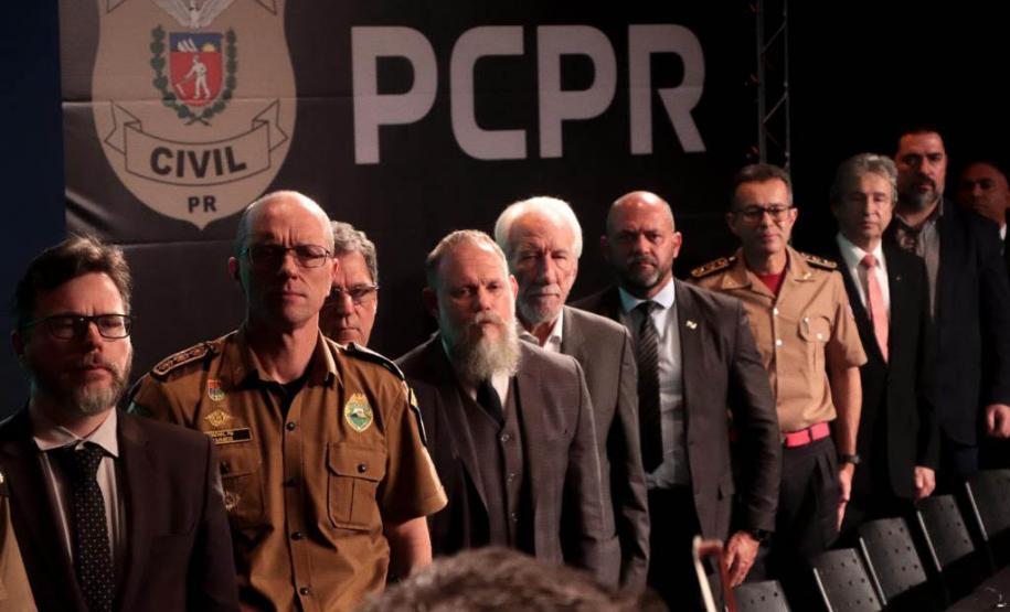 Governo comemora 170 anos da Polícia Civil do Paraná com homenagens e reconhecimento