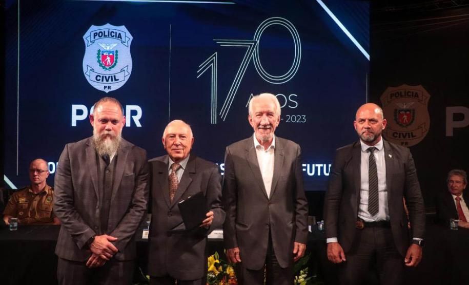Governo comemora 170 anos da Polícia Civil do Paraná com homenagens e reconhecimento