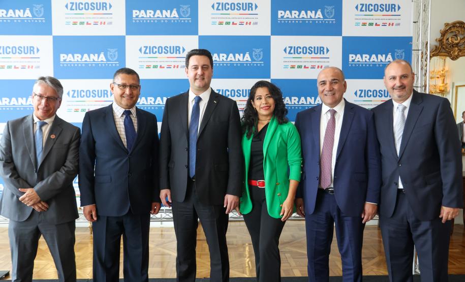 Ratinho Junior é eleito presidente da Zicosur, grupo de estados e províncias da América do Sul