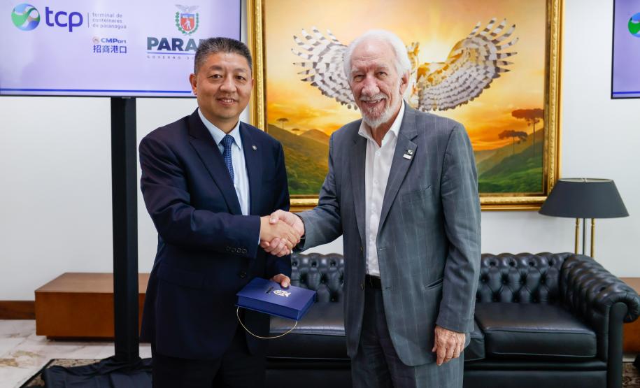 Piana apresenta macroprojetos de infraestrutura do Paraná a grupo chinês