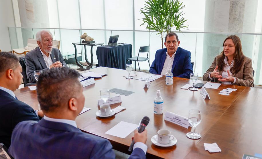 Piana apresenta macroprojetos de infraestrutura do Paraná a grupo chinês