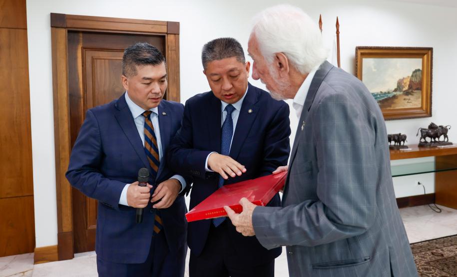 Piana apresenta macroprojetos de infraestrutura do Paraná a grupo chinês