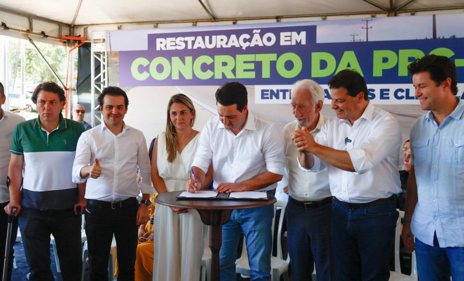 Com grandes obras, PRC-280 será revitalizada em concreto de Palmas a Pato Brancov