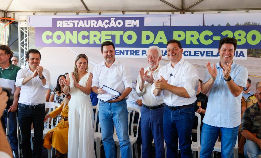 Com grandes obras, PRC-280 será revitalizada em concreto de Palmas a Pato Brancov