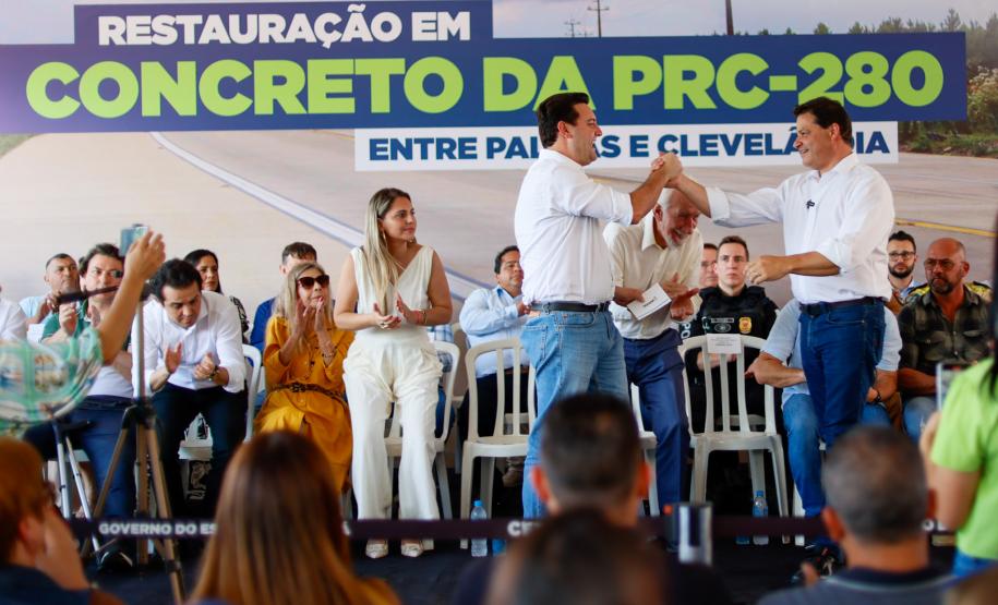 Com grandes obras, PRC-280 será revitalizada em concreto de Palmas a Pato Brancov