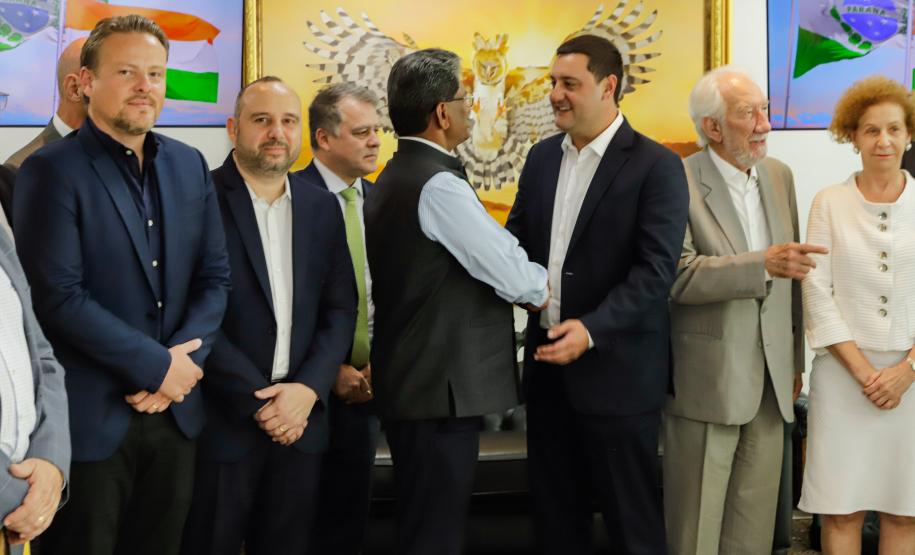 Paraná quer ampliar parceria com a Índia na área de tecnologia