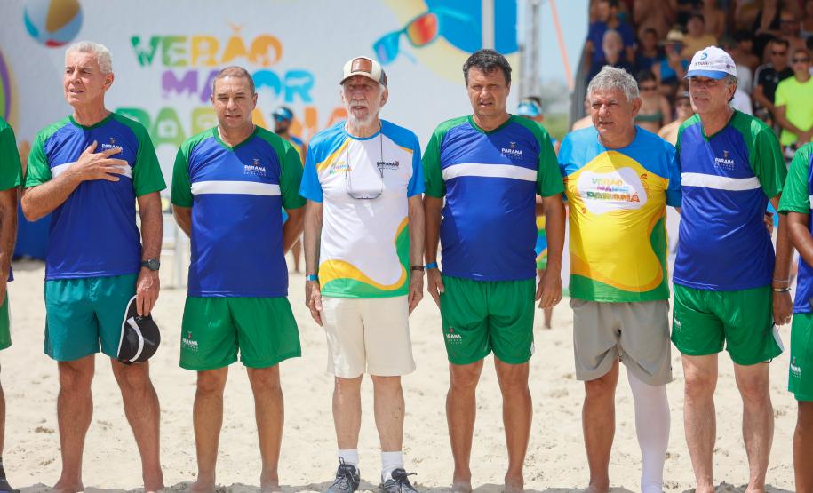 Futebol das Estrelas com ídolos paranaenses marca início do calendário esportivo no Litoral