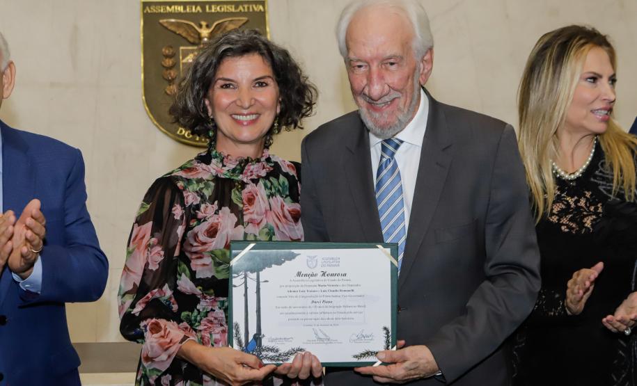 Piana é homenageado na celebração dos 150 anos da imigração italiana no Brasil