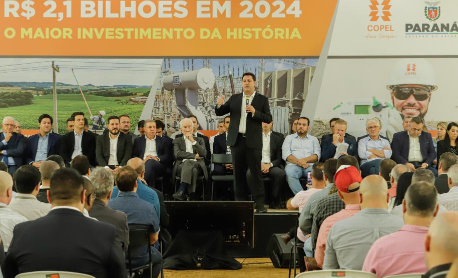 Copel apresenta investimento recorde de R$ 2,1 bilhões em distribuição de energia em 2024