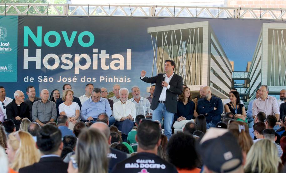 Com R$ 60 milhões do Estado, São José dos Pinhais terá novo hospital com 300 leitos