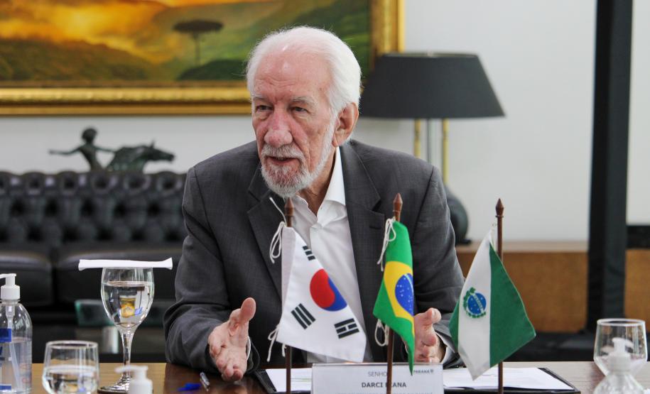 Piana recebe visita do novo embaixador da Ucrânia no Brasil e de cônsul da Coreia do Sul