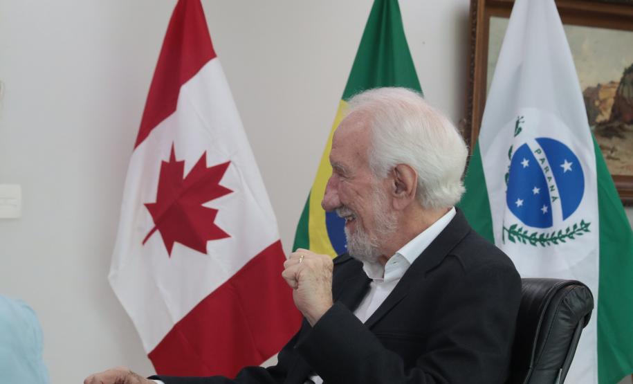 Darci Piana apresenta potenciais econômicos do Paraná à cônsul-geral do Canadá