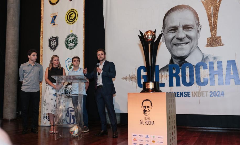 Troféu Gil Rocha será entregue ao campeão paranaense em transmissão da Paraná Turismo