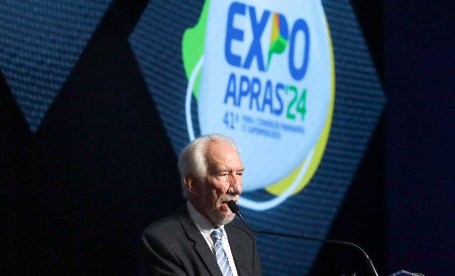 Piana destaca importância do setor supermercadista para economia na ExpoApras 2024