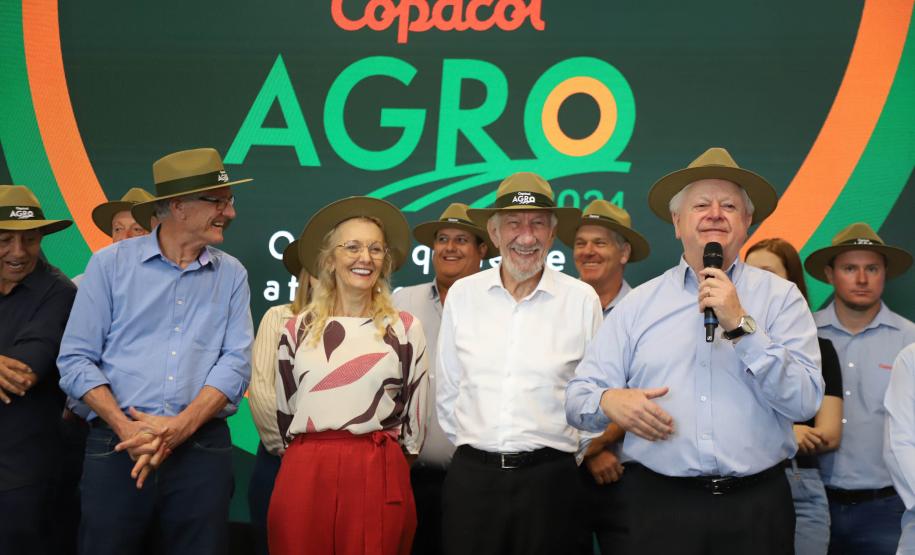Piana destaca importância da tecnologia no agronegócio na abertura da Copacol Agro
