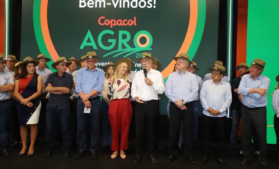 Piana destaca importância da tecnologia no agronegócio na abertura da Copacol Agro