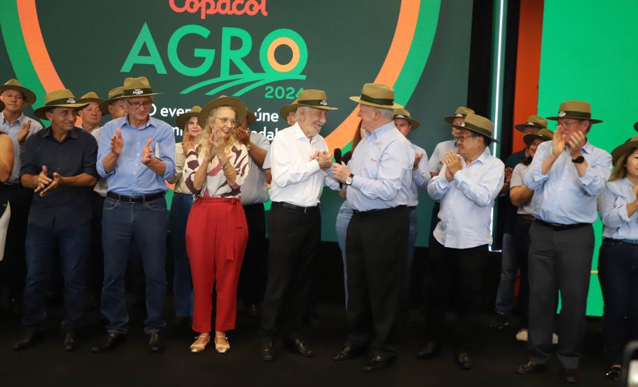 Piana destaca importância da tecnologia no agronegócio na abertura da Copacol Agro