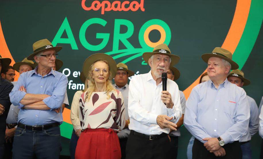 Piana destaca importância da tecnologia no agronegócio na abertura da Copacol Agro