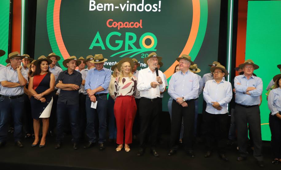 Piana destaca importância da tecnologia no agronegócio na abertura da Copacol Agro