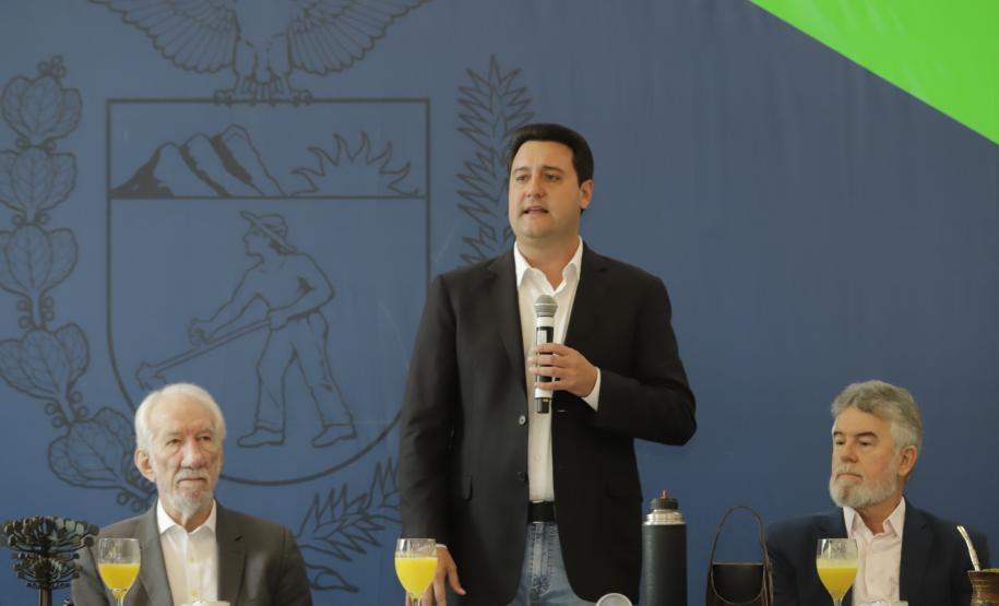Ratinho Junior recebe lideranças da Marcha Para Jesus, que será no dia 18 de maio