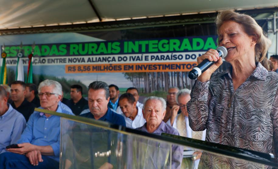 Estado inaugura pavimentação de estrada que liga Paraíso do Norte a Nova Aliança do Ivaí