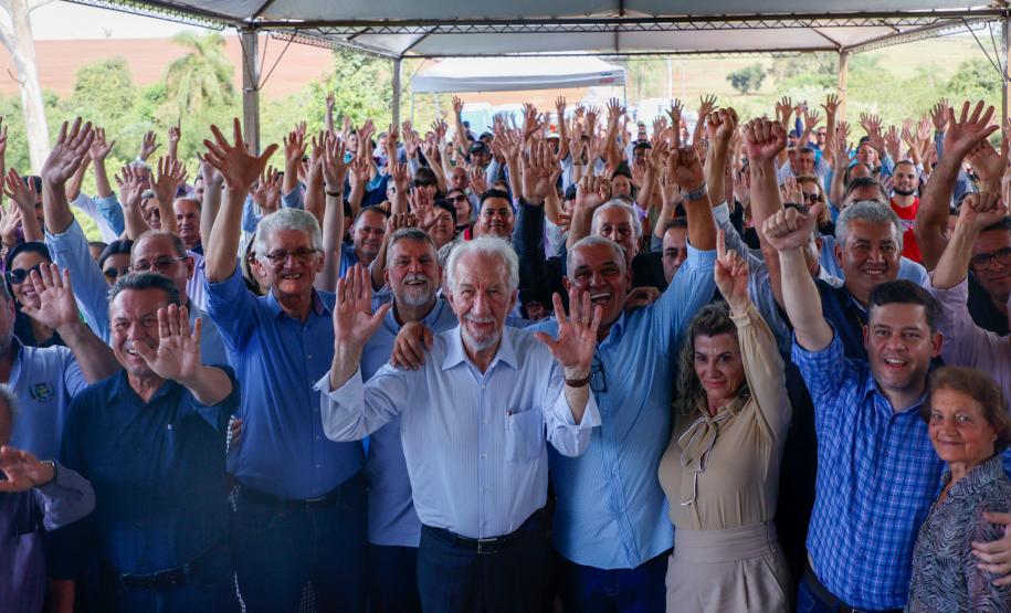 Estado inaugura pavimentação de estrada que liga Paraíso do Norte a Nova Aliança do Ivaí