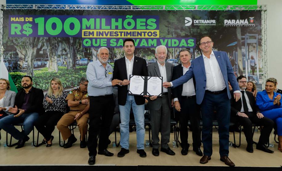 Detran-PR destina R$ 103,8 milhões para fortalecer ações de segurança no trânsito no Paraná