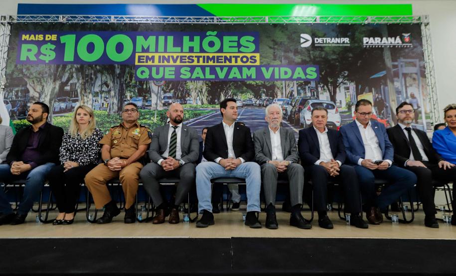 Detran-PR destina R$ 103,8 milhões para fortalecer ações de segurança no trânsito no Paraná