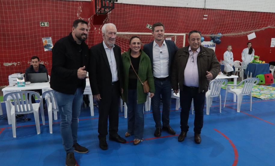 Darci Piana participa da feira de serviços Paraná em Ação, em São Mateus do Sul