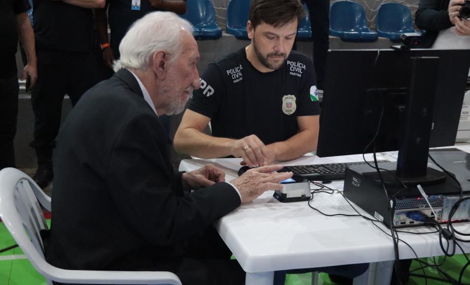 Darci Piana participa da feira de serviços Paraná em Ação, em São Mateus do Sul