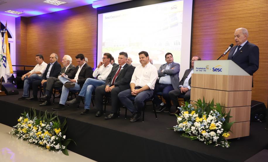 Em Cascavel, governador enaltece importância do turismo para o desenvolvimento regional