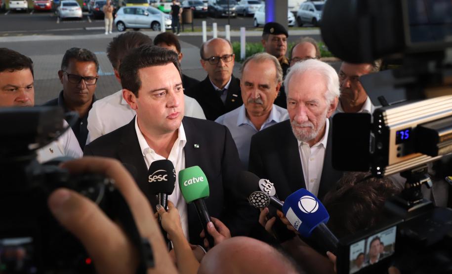 Em Cascavel, governador enaltece importância do turismo para o desenvolvimento regional