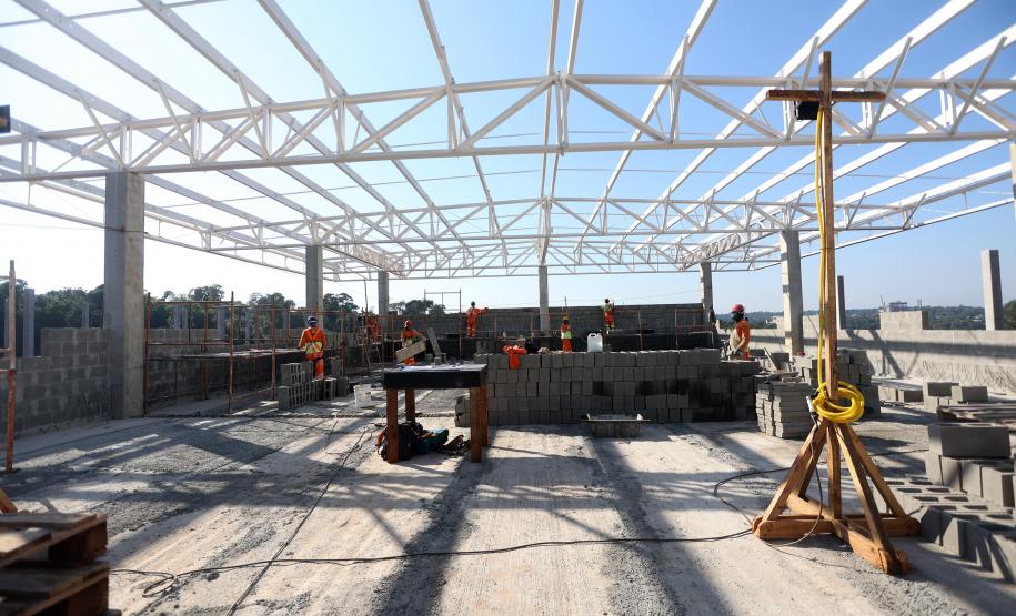 Darci Piana e presidente do Paraguai visitam Ponte da Integração, em Foz do Iguaçu