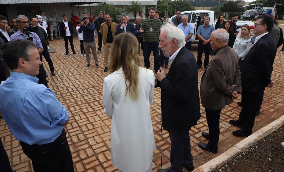 Piana recebe ministro da Pesca e apresenta produtores de tilápia do Norte do Paraná