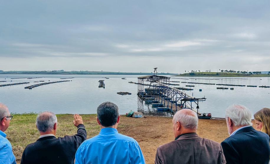Piana recebe ministro da Pesca e apresenta produtores de tilápia do Norte do Paraná
