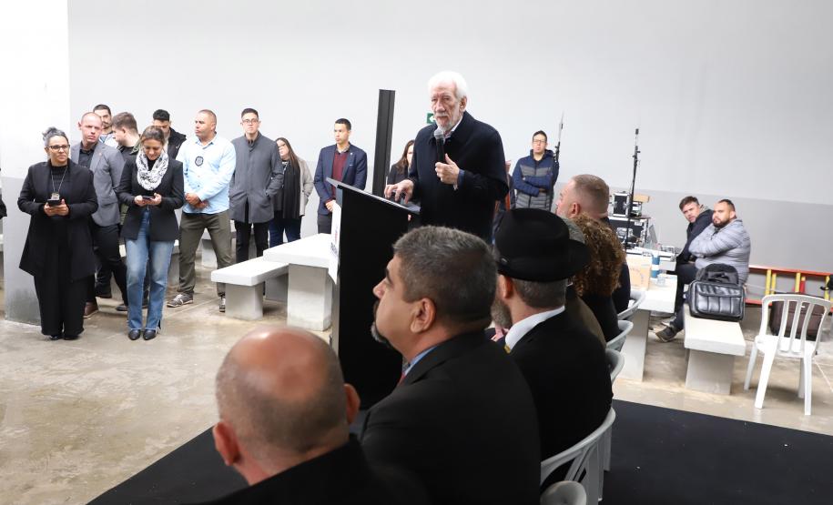 Piana inaugura unidade prisional com 392 vagas no complexo penitenciário de Piraquara