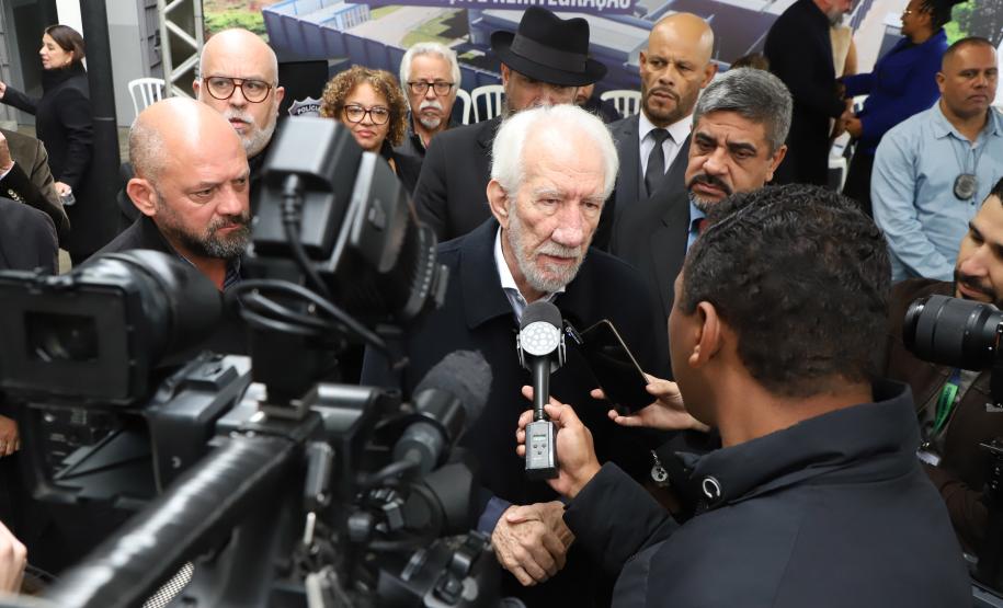 Piana inaugura unidade prisional com 392 vagas no complexo penitenciário de Piraquara